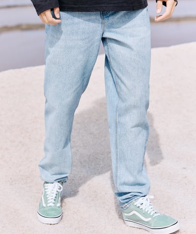  Child - PANTALON REGULAR GARÇON EN DENIM LOW IMPACT