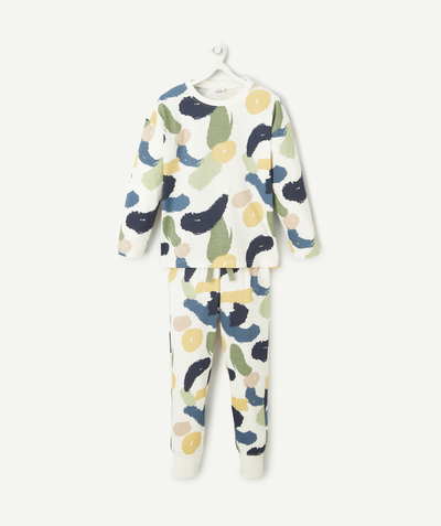 Garçon Rayon - pyjama garçon en coton bio imprimé colorés