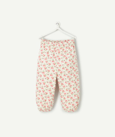  Baby - Gebloemde broek voor babymeisjes