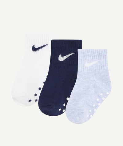  Enfant - lot de 3 paires de chaussettes antidérapantes core swoosh ankle gripper