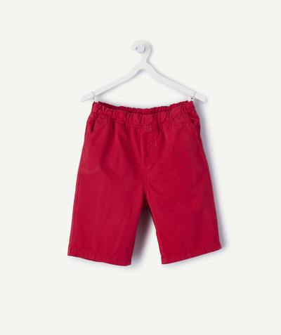 Capsule of the moment radius - boy's straight shorts red
