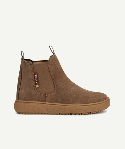 CategoryModel (8825715490958@9)  - BROWN THELEVEN BOYS' SUEDE BOOTS