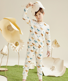 combinaison pyjama garcon en polaire imprime imprime pyjamas garcon