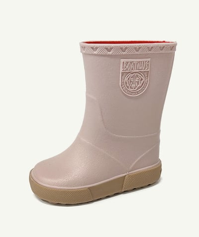 CategoryModel (8822144499854@27)  - pink rain boots in recycled rubber