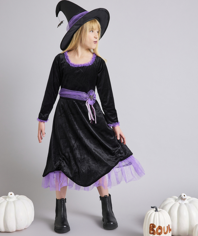   - VERA THE WITCH BLACK AND PURPLE VELVET DISGUISE