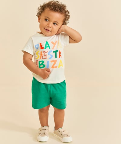 CategoryModel (8821755347086@114)  - organic cotton baby boy set with colorful beach theme