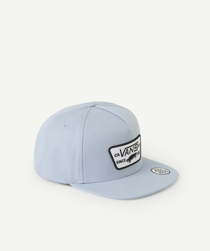   - CASQUETTE FULL PATCH SNAPBACK BLEUE