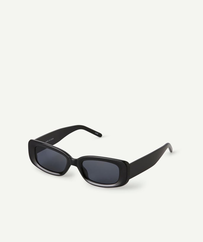   - black rectangular girl's sunglasses