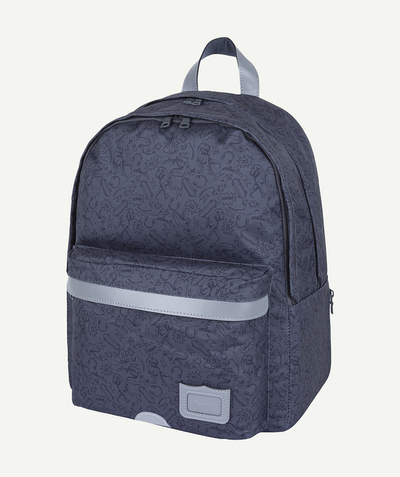 CategoryModel (8821762850958@75)  - owen backpack charcoal grey reflective details