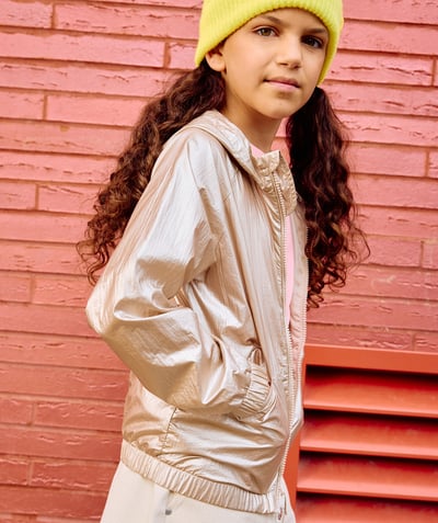 CategoryModel (8824668061838@546)  - Girl's gold windbreaker