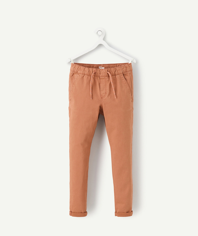 CategoryModel (8827517567118@9)  - Boy's slim terracotta pants