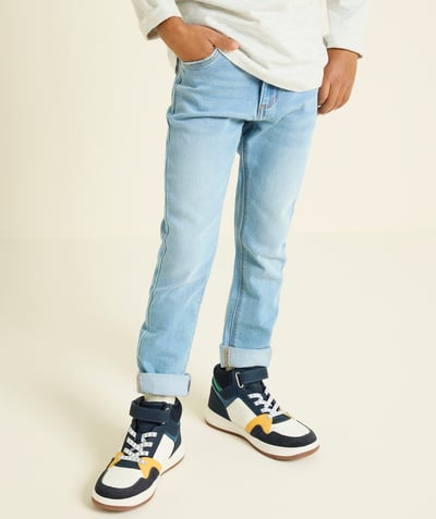 CategoryModel (8824667668622@433)  - pantalon skinny garçon en denim low impact bleu clair