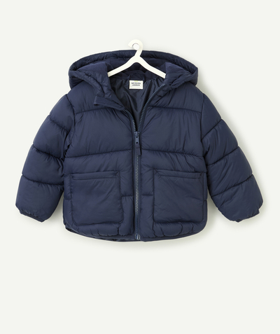 CategoryModel (8821754691726@1502)  - baby boy hooded down jacket in recycled fibers blue