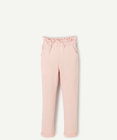 CategoryModel (8821761573006@30770)  - girl's jogging pants in pink recycled fibers