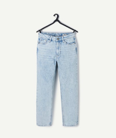 CategoryModel (8826633191566@63)  - straight-leg pants in low-impact denim, light blue