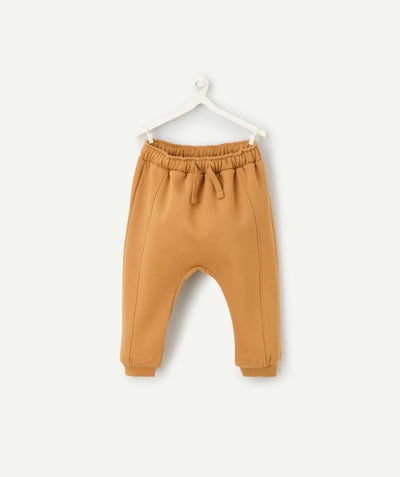 CategoryModel (8821758296206@2577)  - baby boy jogging pants in brown recycled fibers