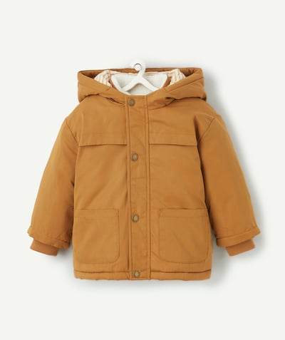 CategoryModel (8825488408718@107)  - parka 2 en 1 gilet sans manches bébé garçon marron et en sherpa