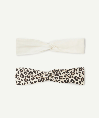 CategoryModel (8821759934606@624)  - set of 2 leopard and white girl headbands