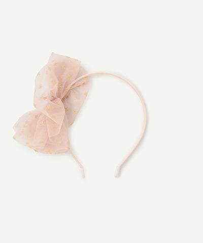CategoryModel (8821759934606@624)  - pale pink headband and pink tulle with gold stars
