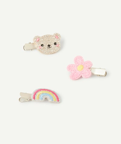 CategoryModel (8821753381006@467)  - baby girl barrettes with colored patch