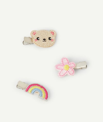 CategoryModel (8824928960654@266)  - baby girl barrettes with colored patch