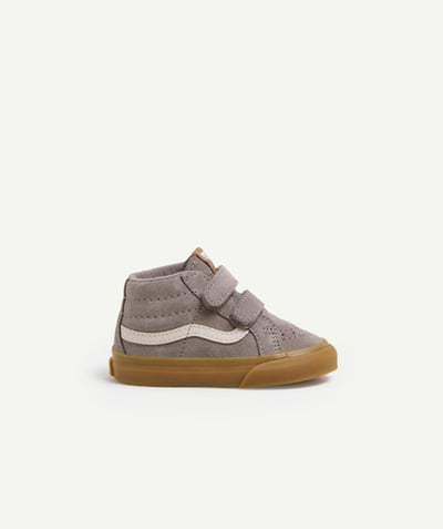 CategoryModel (8821772386446@221)  - GREY SK8 REISSUE V MID-MOUNTED BABY SNEAKERS