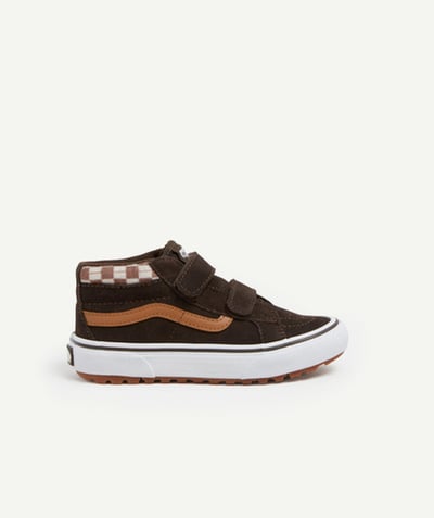 CategoryModel (8821766258830@3409)  - BASKETS MI-MONTANTES ENFANT KAKI MARRON ET DAMIER SK8