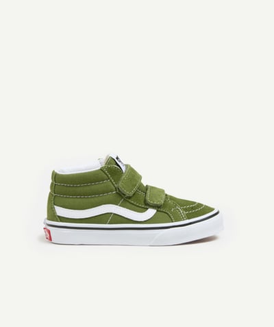 CategoryModel (8821765931150@776)  - GREEN SK8 REISSUE V MID HIGH-TOP SCRATCH SNEAKERS FOR KIDS
