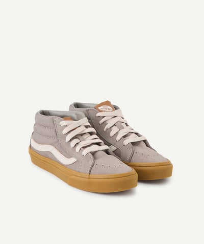 CategoryModel (8821762261134@744)  - GREY SK8 REISSUE V MID-TOP SNEAKERS FOR TEENS