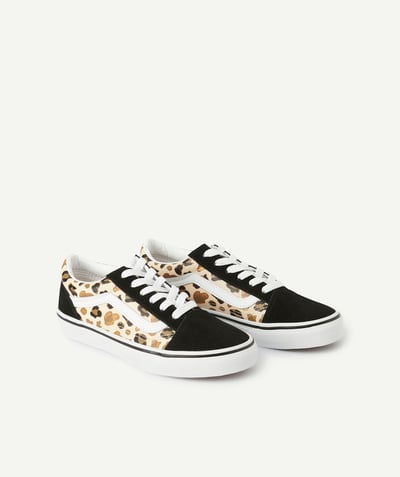 CategoryModel (8821761573006@30866)  - TEENAGE LEOPARD PRINT OLD SKOOL SNEAKERS