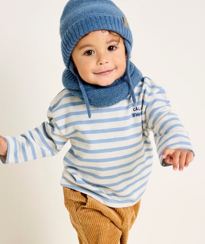 CategoryModel (8825846792334@85)  - Baby boy hat in navy blue recycled fibers