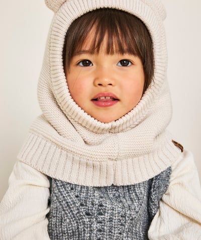 CategoryModel (8824666751118@2852)  - Baby girl hood in recycled fibers with beige ears