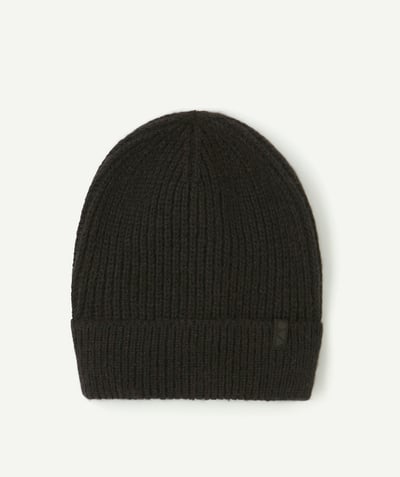 CategoryModel (8821762785422@162)  - bonnet beanie garçon en fibres recyclées noir