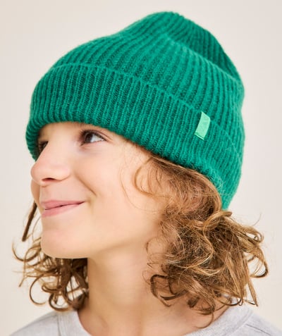 CategoryModel (8824896946318@530)  - Boy's hat in green recycled fiber