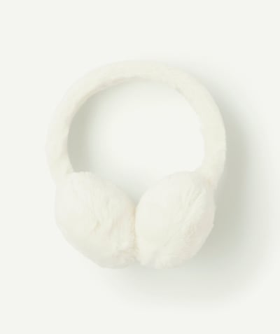 CategoryModel (8826633224334@368)  - Soft white girl's earmuffs