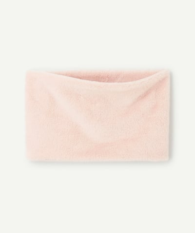 CategoryModel (8821764587662@20967)  - Snood tout doux fille en fibres recyclées rose pâle