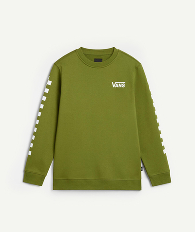 CategoryModel (8821761441934@2226)  - SWEAT col rond EXPOSITION CHECK II CREW VERT