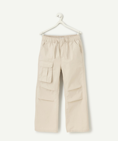 CategoryModel (8821764522126@5302)  - beige boy's baggy pants with pockets