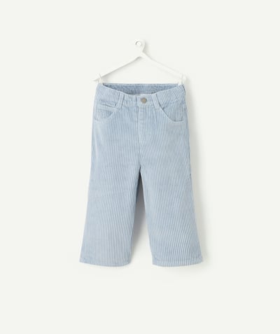 CategoryModel (8821752889486@4318)  - pantalon droit bébé garçon en velours côtelé bleu ciel