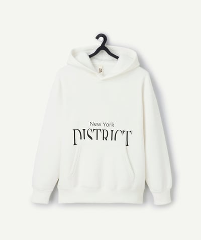 CategoryModel (8826370949262@514)  - Sweat garçon blanc à capuche