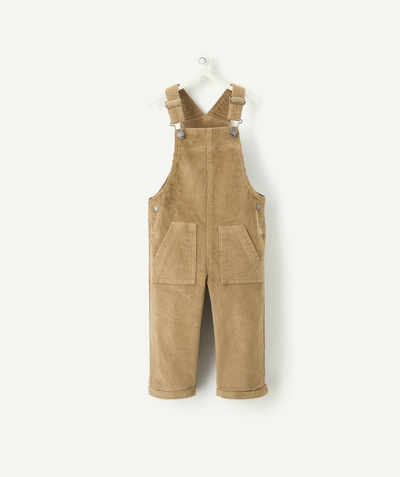 CategoryModel (8824896848014@10)  - brown corduroy baby boy overalls