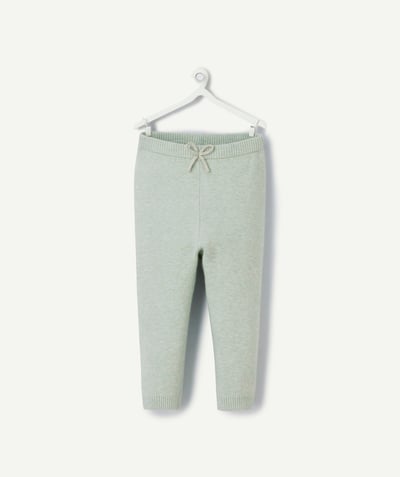 CategoryModel (8824896848014@10)  - baby girl leggings in pastel green recycled fibers