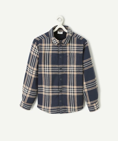 CategoryModel (8821761343630@475)  - Boy's plaid shirt, long sleeves