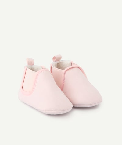 CategoryModel (8825487818894@245)  - Chausson bébé fille rose pâle