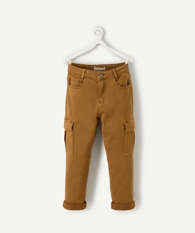 CategoryModel (8821761507470@9508)  - Boy's brown cargo pants