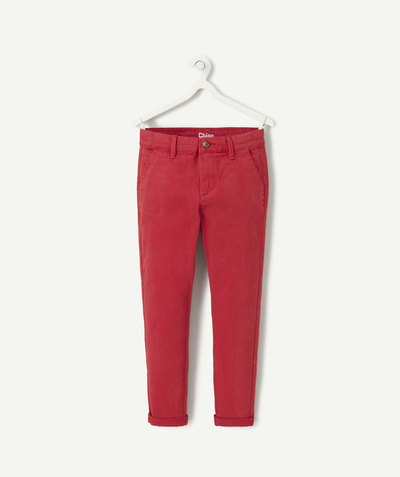 CategoryModel (8821761015950@3207)  - Comfortable red chino pants for boys