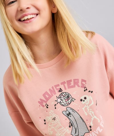 CategoryModel (8821761573006@30861)  - Halloween-themed pink pyjamas for girls