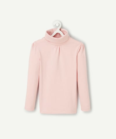 CategoryModel (8824668061838@546)  - Sous-pull fille en coton rose