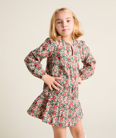 CategoryModel (8826174701710@103)  - Long-sleeved flower girl dress with puffed sleeves