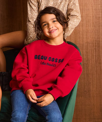 CategoryModel (8827517567118@9)  - Boy's red sweatshirt with Christmas message